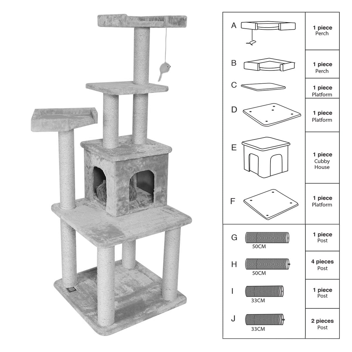 cat tree replacement parts 3